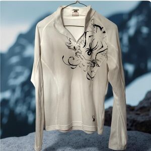 SPORTY SPYDER 1/4 ZIP ACTIVEWEAR size 8 New Condition! ❤️